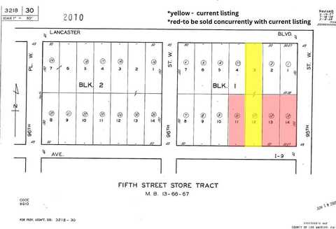 0 LANCASTER BL VIC 95 STW, Del Sur, CA 93536