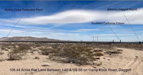 0 Camp Rock Road, Daggett, CA 92327