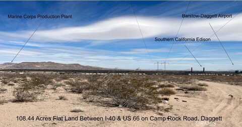 0 Camp Rock Road, Daggett, CA 92327