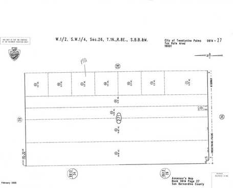 0 Near Paseo Drive, 29 Palms, CA 92277