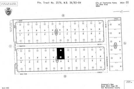 0 AKA Tamarisk/ AKA Elm Avenue, 29 Palms, CA 92277