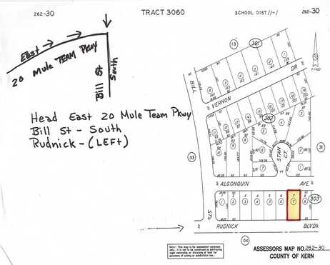 7 Algonquin, California City, CA 93505