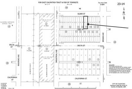 0 Elder Street Lot 7&8, Calipatria, CA 92233