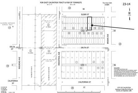 0 Elder Street Lot 7&8, Calipatria, CA 92233