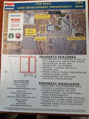 0 Topaz Road, Victorville, CA 92392