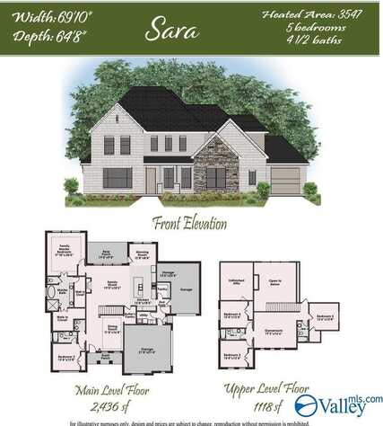 Sara Plan Sweetgrass Grove, Madison, AL 35756