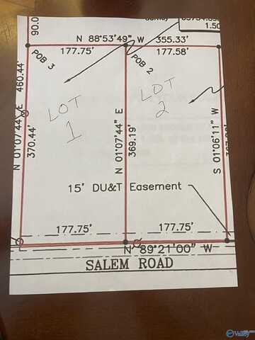 Lot 2 Salem Road, Hartselle, AL 35640