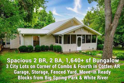 402 COMBS AVENUE, Cotter, AR 72626