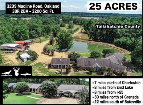 3239a Mudline Road - Tallahatchie County, Oakland, MS 38948