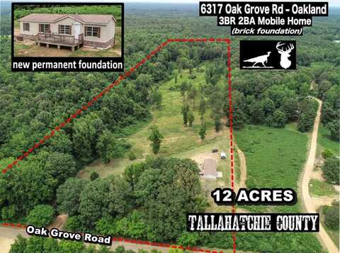 6317 Oak Grove Road - Oakland - Tallahatchie County, Oakland, MS 38948