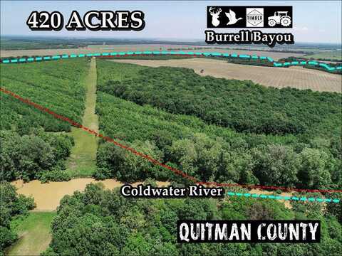 420 Gardner Road - Quitman County, Marks, MS 38646