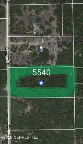 5540 CAMPO Drive, Keystone Heights, FL 32656