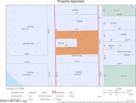 0 RAILROAD Avenue, Pomona Park, FL 32181