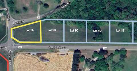 Lot 1A Sam T Barkley Dr., New Albany, MS 38652