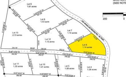 Lot 6 Joe Wheeler Brown Rd, Fulton, MS 38843