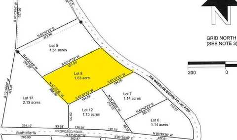 Lot 8 Joe Wheeler Brown Rd, Fulton, MS 38843