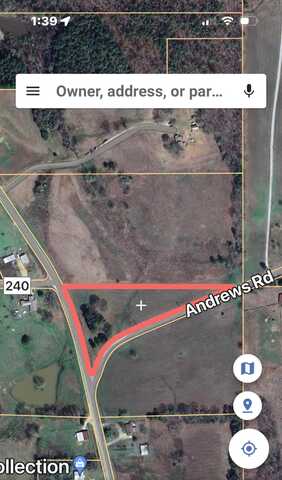 3.4 ac Andrews Rd, Ecru, MS 38841