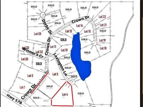 Lot 4 Lexington Lane (3.23 ac), Fulton, MS 38843