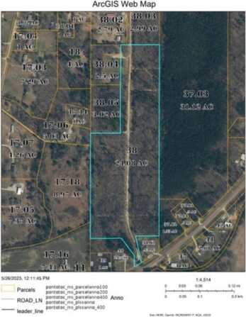 Lot 2 MS-341/Roberts Loop, Pontotoc, MS 38863