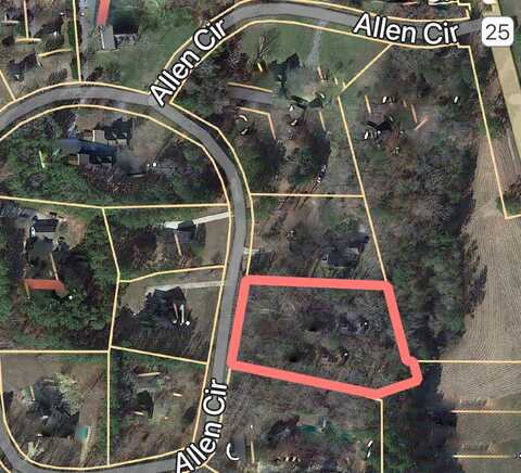 Allen Circle Lot #2, Belmont, MS 38827