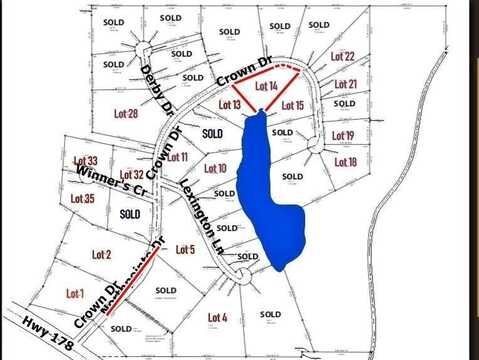 Lot 14 Crown Dr., Fulton, MS 38843