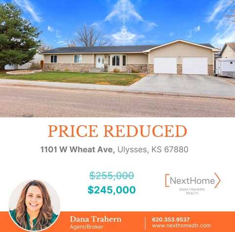 1101 W Wheat Ave, Ulysses, KS 67880