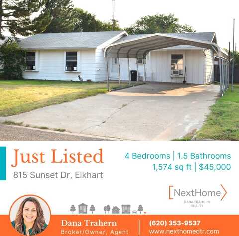 815 Sunset Dr, Elkhart, KS 67950