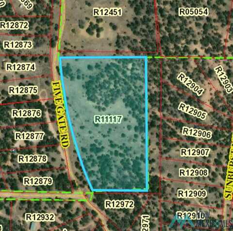 Tbd Five Gate Road, Candy Kitchen, NM 87357