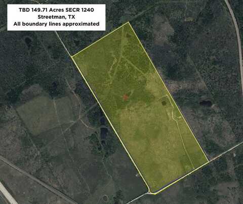 Tbd 149.71 Acres SE CR 1240, Streetman, TX 75859