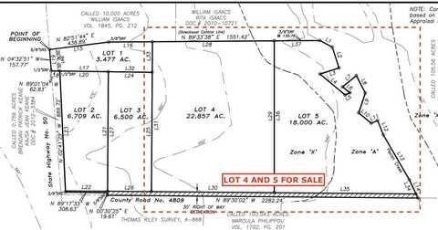 42 Acres County Rd 4809, Ladonia, TX 75449