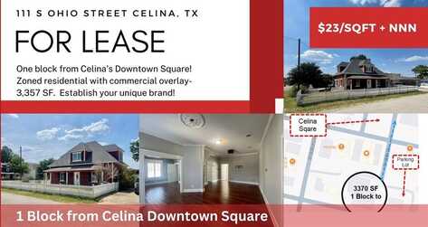 111 S Ohio Street, Celina, TX 75009