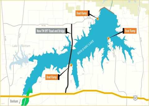 Lot 28 BOIS D'ARC LANE, Dodd City, TX 75438