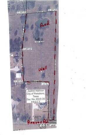 0000 Reeves Road, Pottsboro, TX 75076