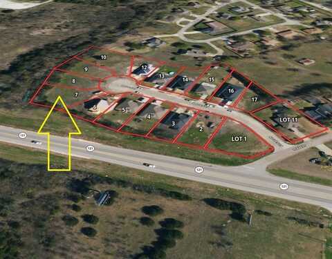 Lot 7 Kelcey Court, Trenton, TX 75490