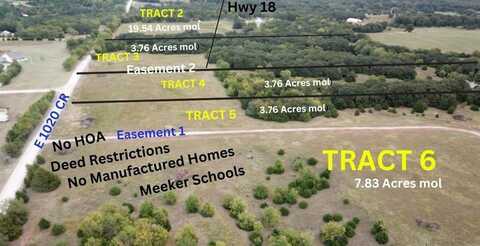 Hwy 18 TRACT 5 & E 1020 Rd, Meeker, OK 74855