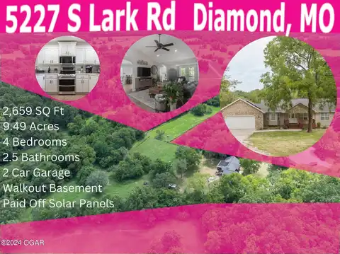 5227 S Lark, Diamond, MO 64840