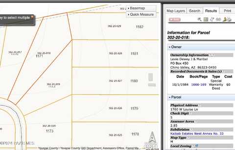 1760 W Louise Lane, Ash Fork, AZ 86320