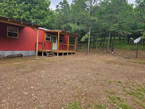 2 CABINS ON 21 ACRES WITH TRAILS, Talihina, OK 74571