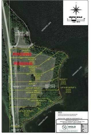 8 Waterfront Lots on Lake Hemming, Bottineau, ND 58318