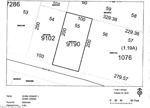 Lot 55 Folley Drive, Pinebluff, NC 28373