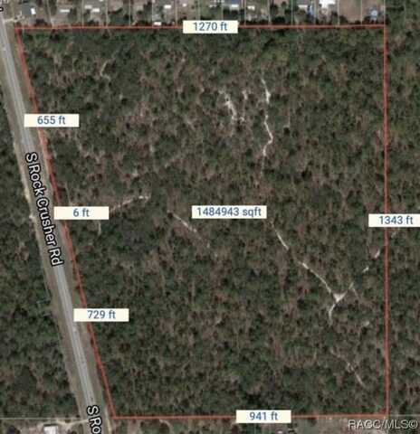 1871 S Rock Crusher Road, Homosassa, FL 34448