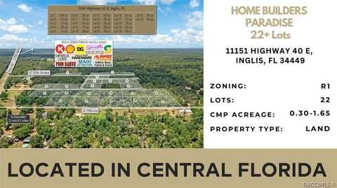 11151 Highway 40 E, Inglis, FL 34449