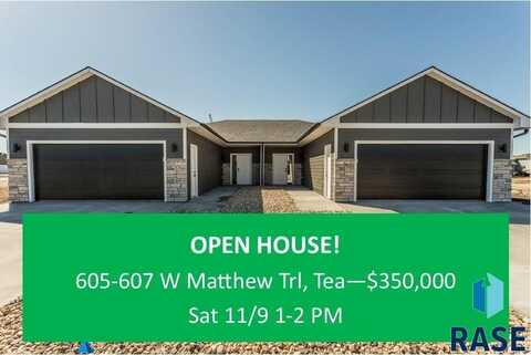 607 W Matthew Trl, Tea, SD 57064