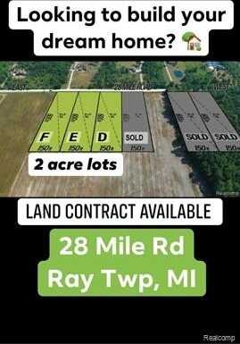 0-D 28 Mile Rd Lot D, Ray, MI 48096