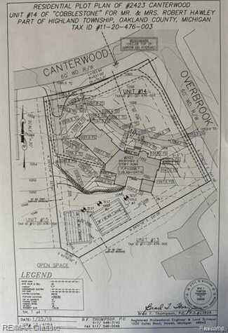 Lot 14 Canterwood, Highland, MI 48356