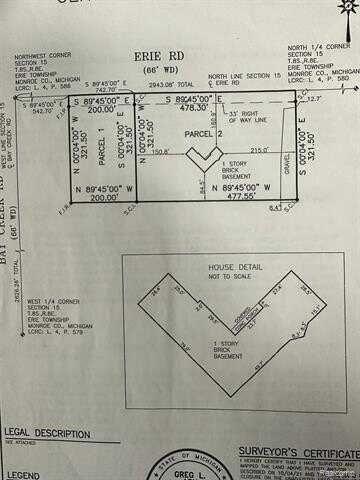 Parcel 1 Erie Road, Erie, MI 48133