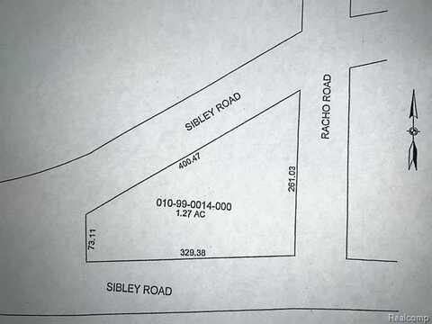 VACANT SIBLEY Road, Riverview, MI 48193