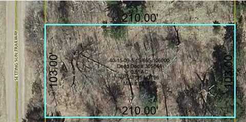 Lot 96 Setting Sun Trail Way, Danbury, WI 54830