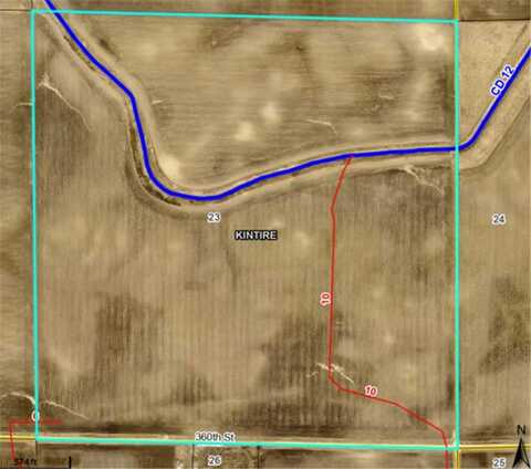 Xxx 360th St, Kintire Twp, MN 56283