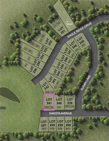 241 (lot 241) Dakota Avenue, Roberts, WI 54023